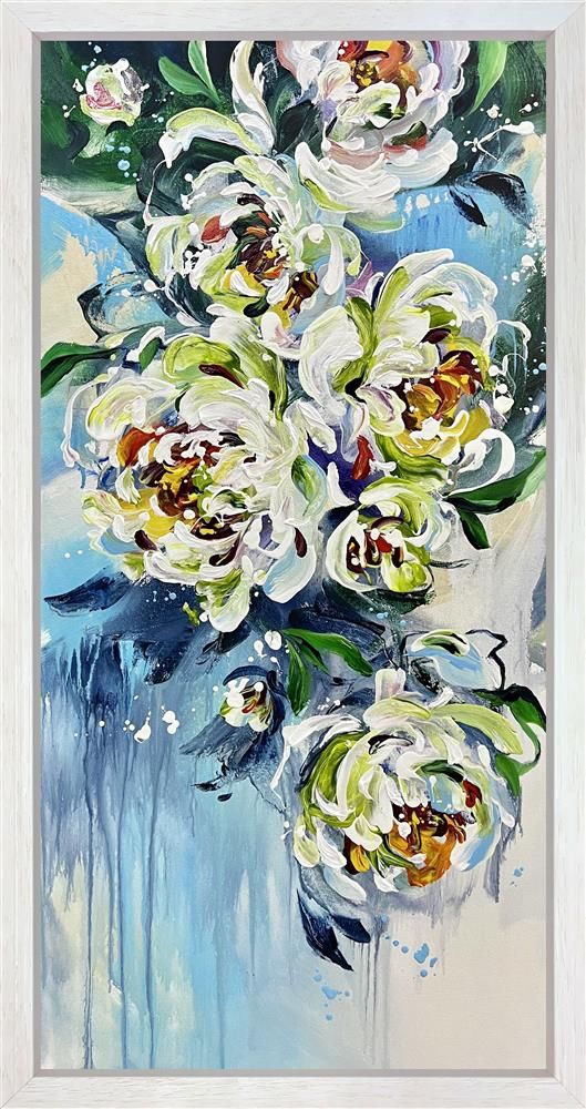 Anna Cher - 'Sweet Summer Vibe' - Framed Original Artwork