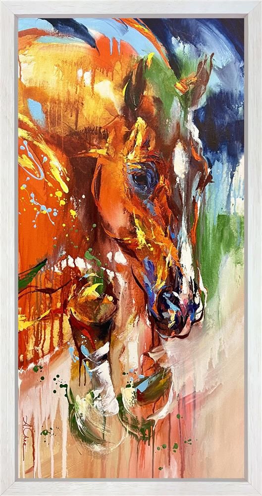 Anna Cher - 'Majestic Dance' - Framed Original Artwork