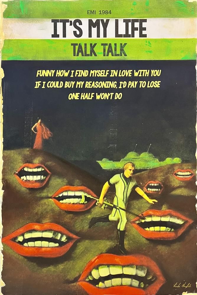 Linda Charles - 'It's My Life' - Framed Original Artwork