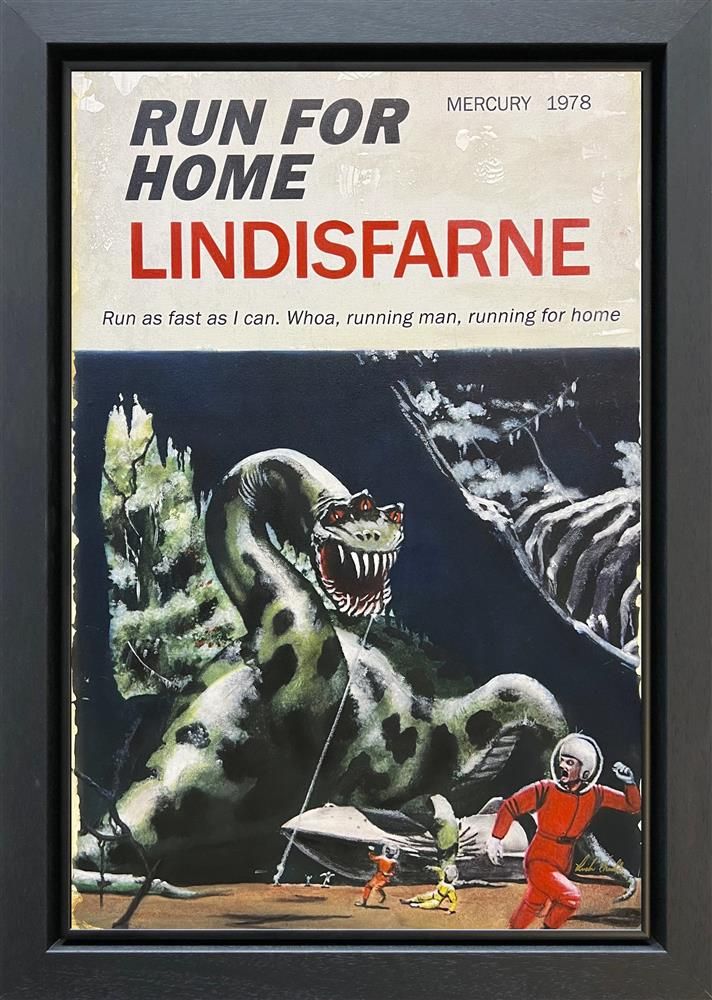 Linda Charles - 'Run For Home' - Framed Original Artwork