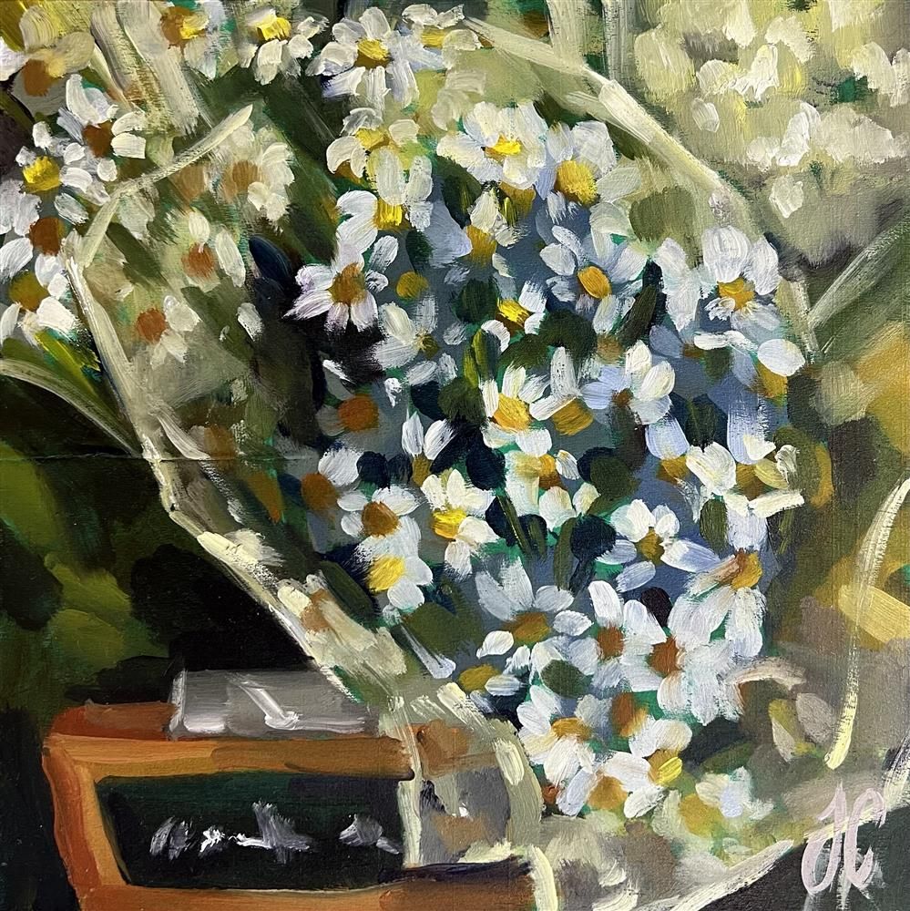 Joss Clapson - 'Spring Pot' - Framed Original Art