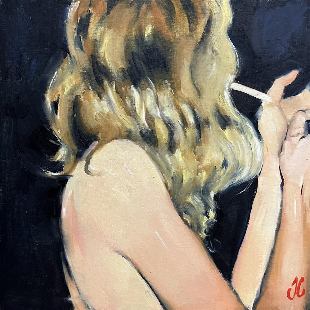 Joss Clapson - 'Shades Of Blonde' - Framed Original Art