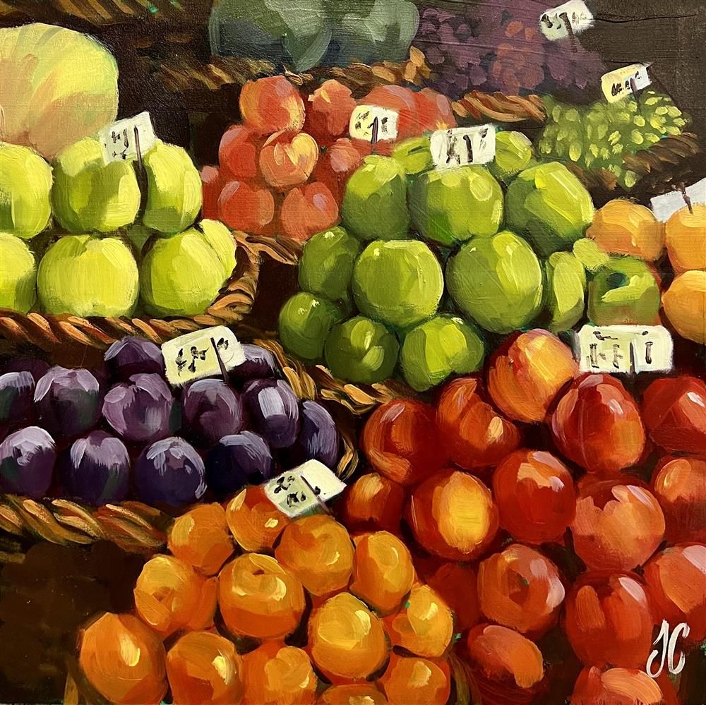 Joss Clapson - 'Fruits Of My Choice' - Framed Original Art