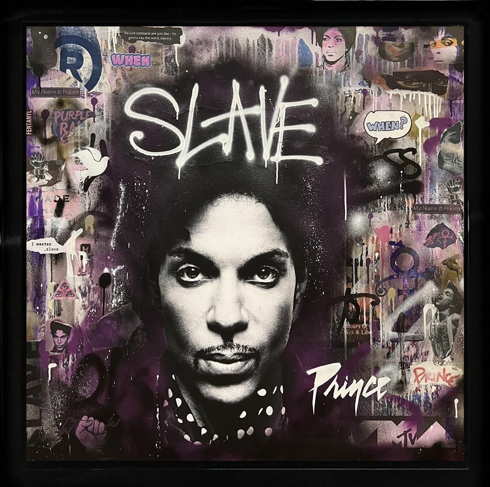 Add Subtract- 'Slave' - Framed Original Art