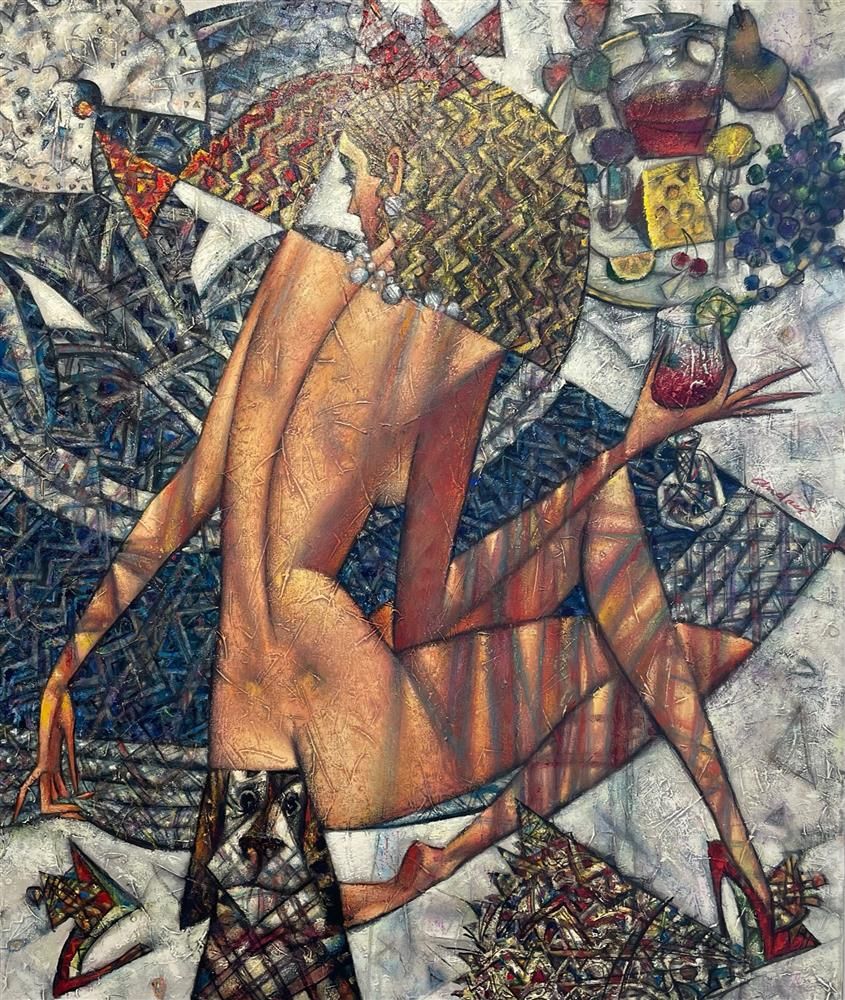 Andrei Protsouk - 'Infanta Margarita' - Framed Original Art