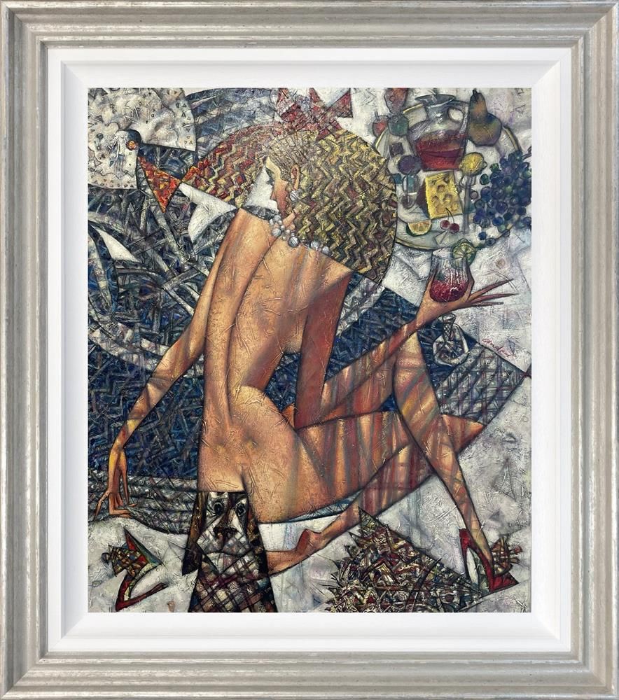 Andrei Protsouk - 'Infanta Margarita' - Framed Original Art