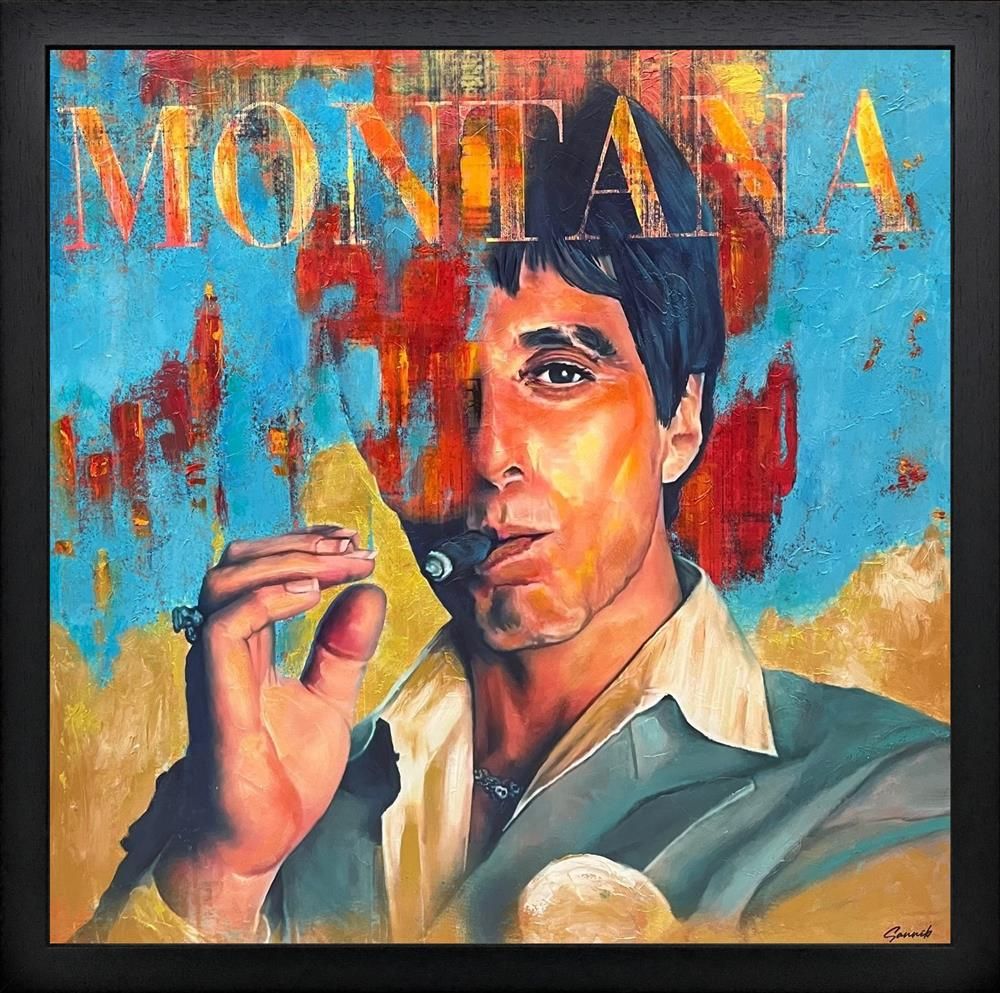 Sannib - 'Montana' - Framed Original Art