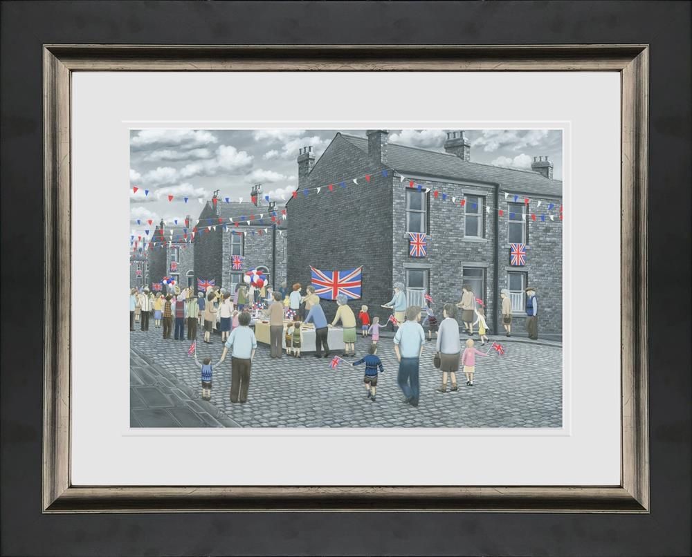Leigh Lambert - ' Pride Of Britain - Paper' - Framed Limited Edition Art