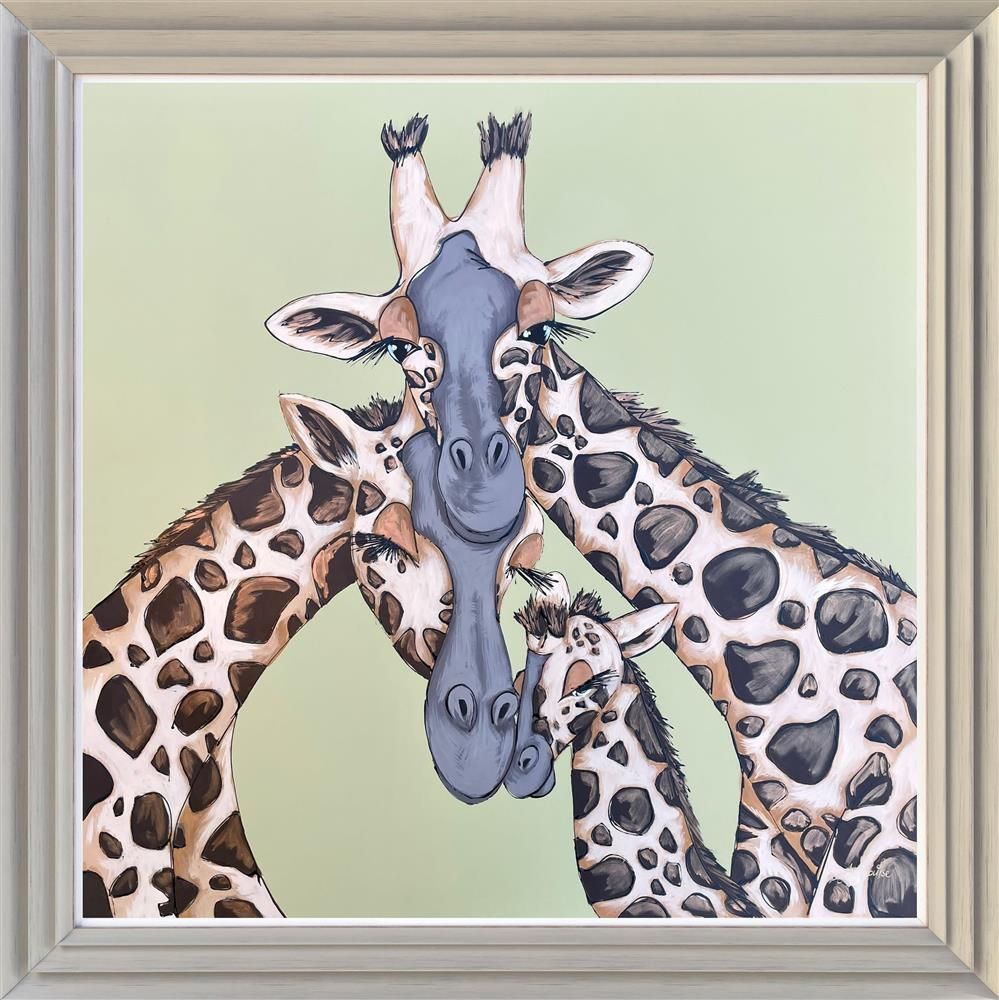 Amy Louise - 'A Tall Trio' - Framed Original Art