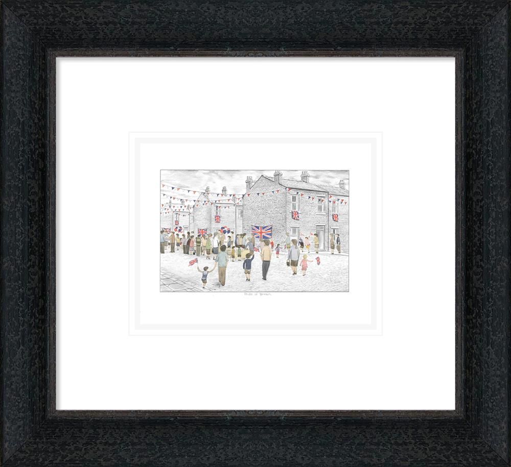 Leigh Lambert - 'Pride Of Britain' - Sketch' - Framed Limited Edition