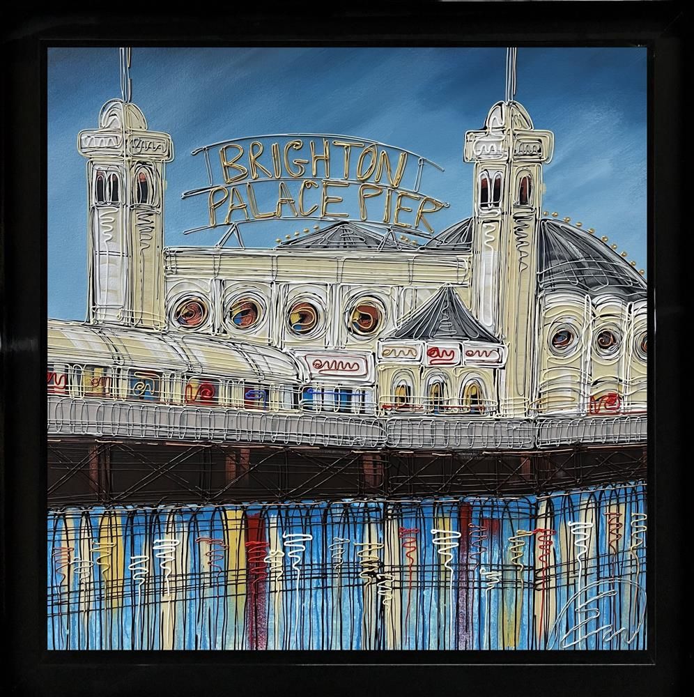 Edward Waite - 'Pier Dreams' - Framed Original Art