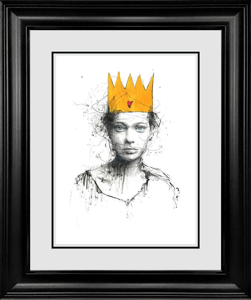 Scott Tetlow - 'Love Queen' - Framed Original Art