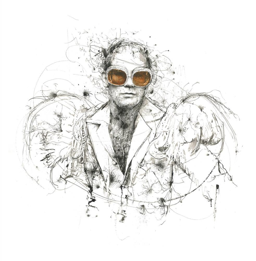 Scott Tetlow - ' Rocketman' - Framed Original Art