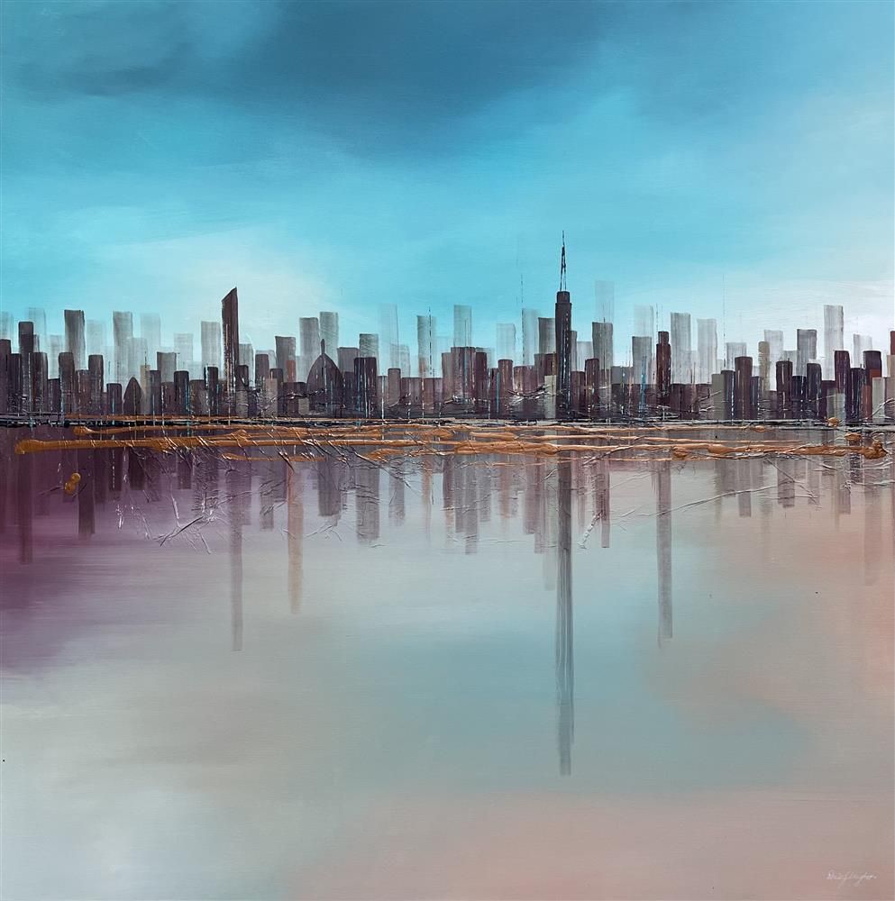 Daisy Clayton - ' Vienna' - Framed Original Artwork