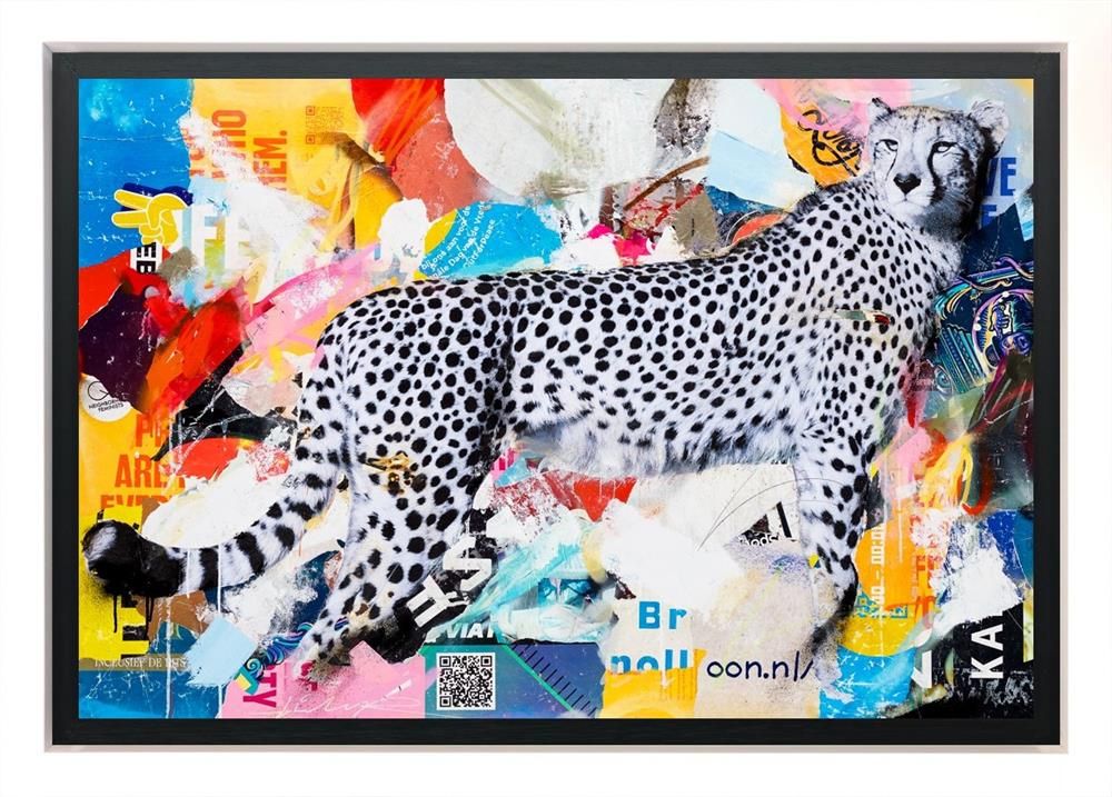 Michiel Folkers - 'Think Slow, Act Fast'  - Framed Limited Edition Canvas