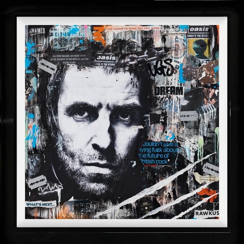 Framed Razorblade Collection Add Subtract - ' The Mirror & The Razorblade' - Framed Limited Edition ...