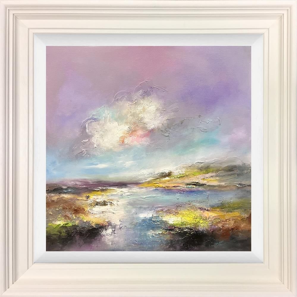 Anna Schofield - 'Lilac Sky' - Framed Original Art