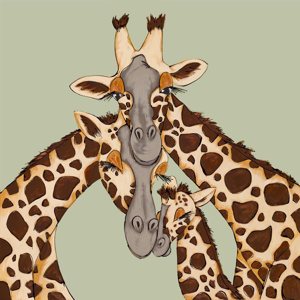 Amy Louise - 'A Tall Trio' - Framed Limited Edition