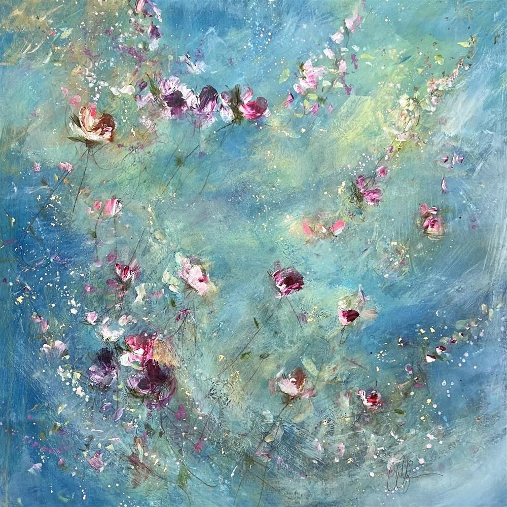 Carrie Clayden - 'Blissful  Paradise' - Framed Original Artwork