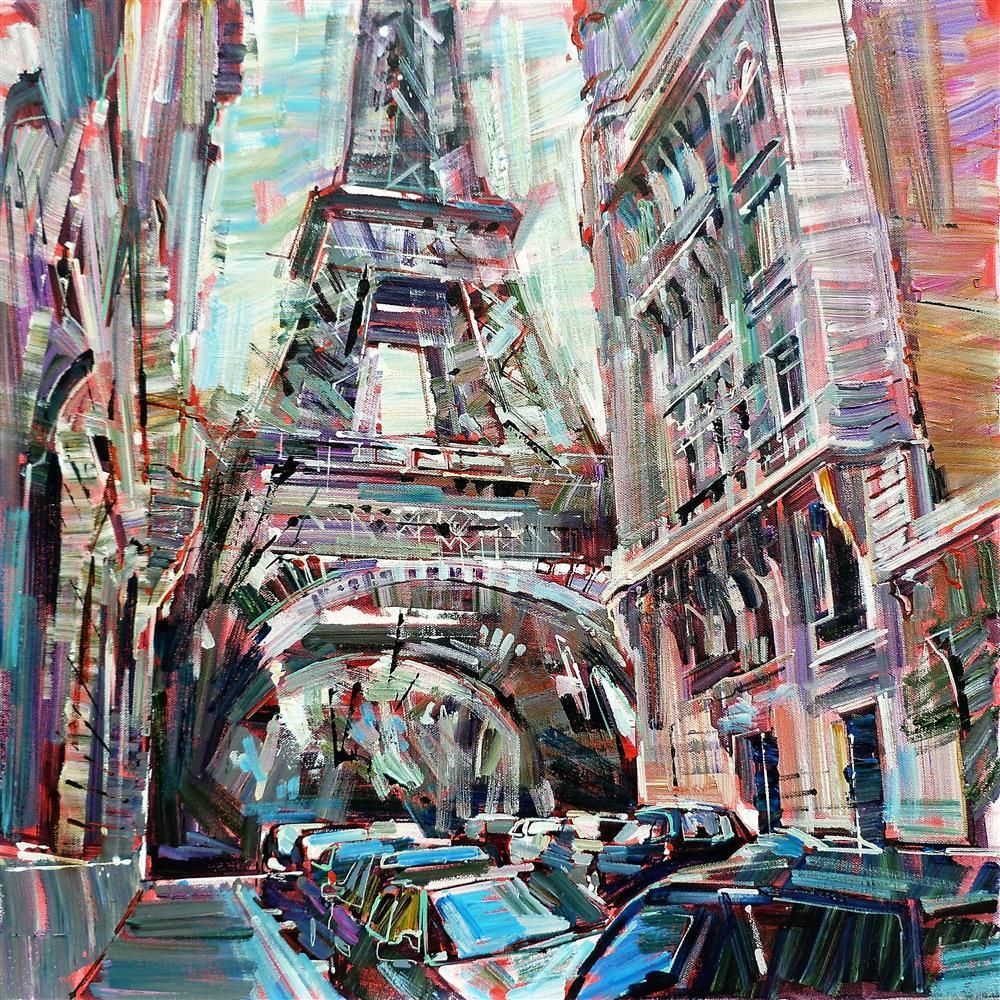 Colin Brown - ' Paris Views' - Framed Original Art