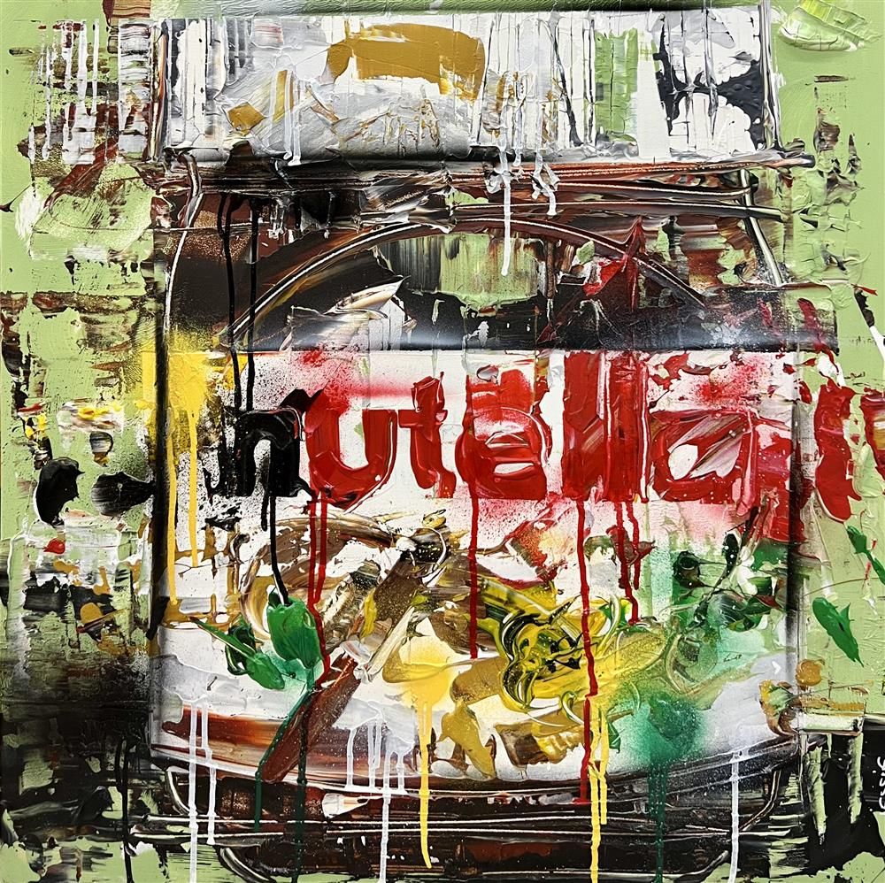 Jessie Foakes - "Nutella Chocolate"  Framed Original Artwork