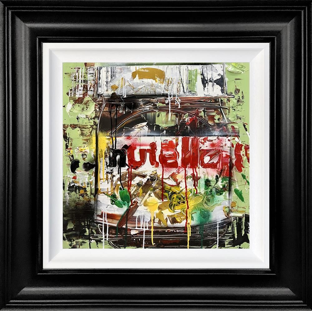 Jessie Foakes - "Nutella Chocolate"  Framed Original Artwork