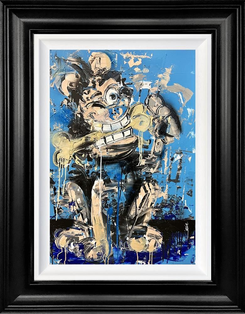 Jessie Foakes - 'Gnash Lunch'  Framed Original Artwork