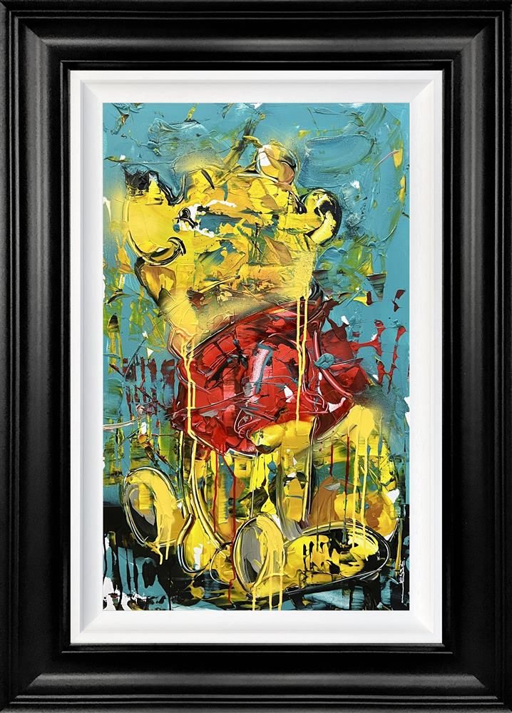 Jessie Foakes - 'Winnie The Bear'  Framed Original Artwork