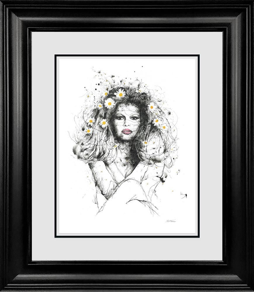 Scott Tetlow - ' Bardot ' - Framed Original Art