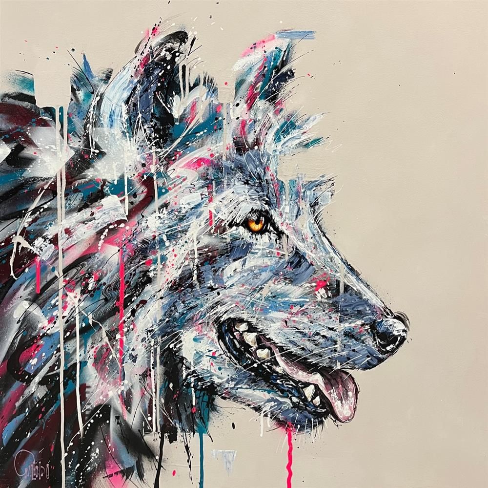 Joe Galindo - 'Wolfpack' - Framed Original Art