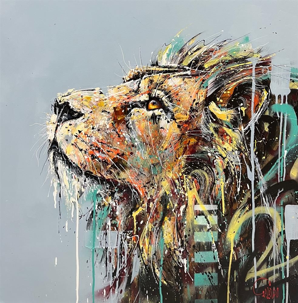 Joe Galindo - 'The King' - Framed Original Art