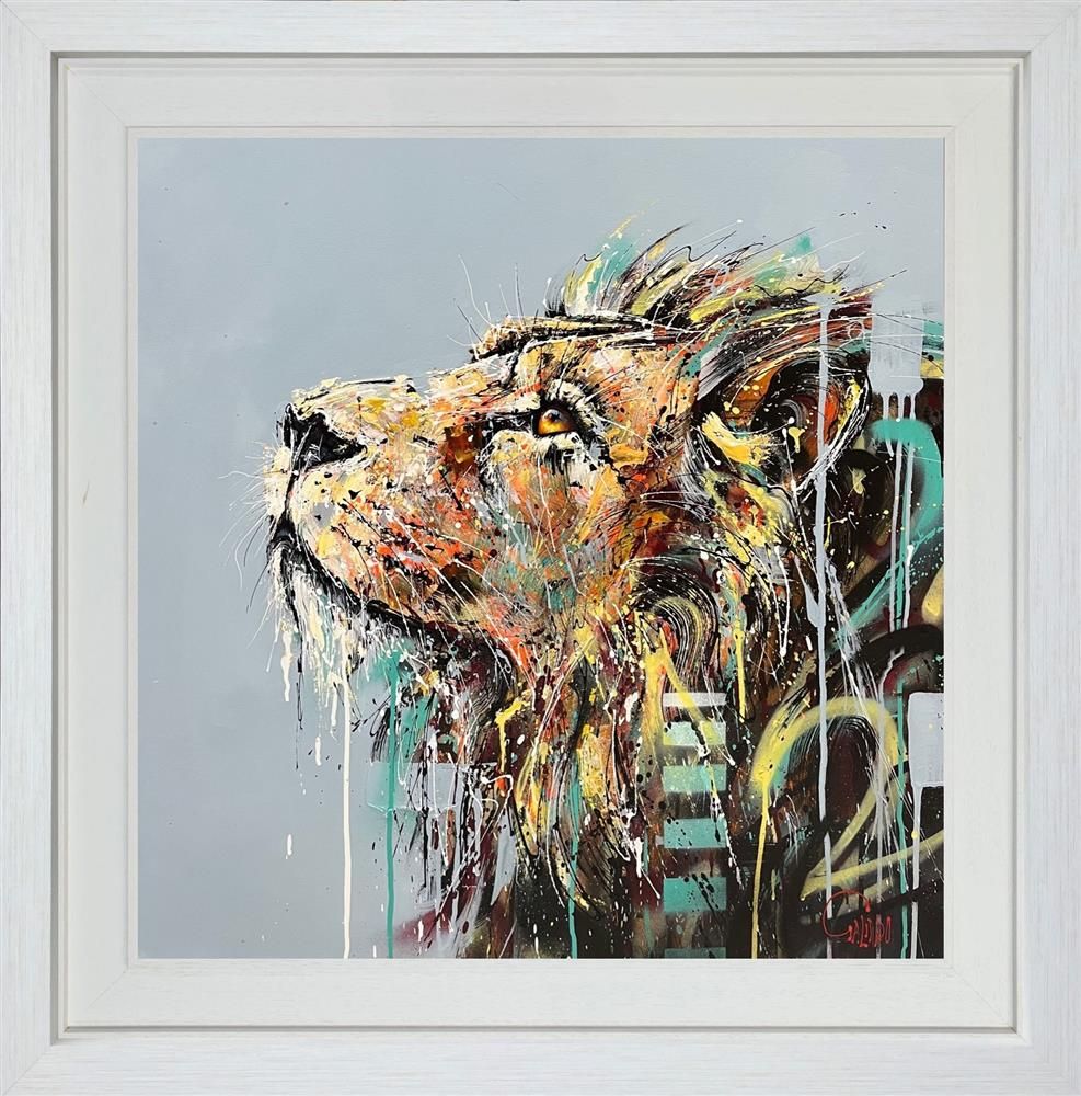 Joe Galindo - 'The King' - Framed Original Art