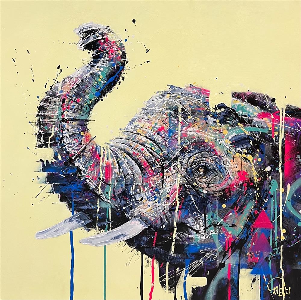 Joe Galindo - 'Ella' - Framed Original Art