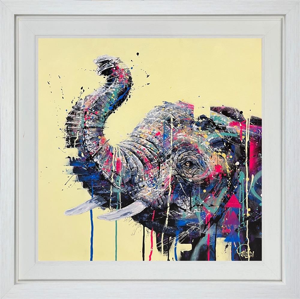 Joe Galindo - 'Ella' - Framed Original Art