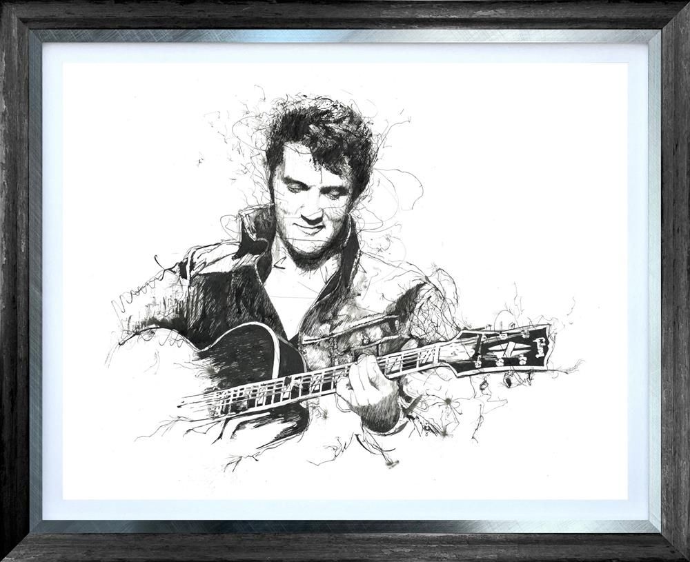 Scott Tetlow - 'The King Of Rock & Roll' - Deluxe- Framed Limited Edition Print