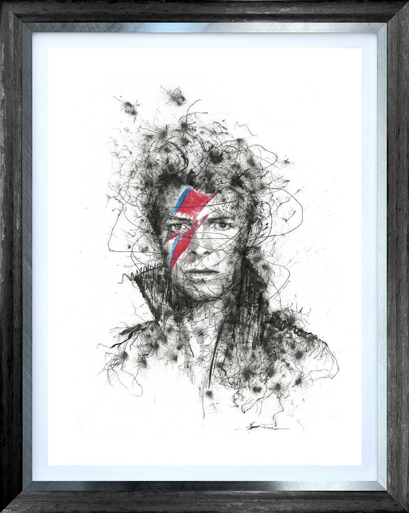 Scott Tetlow - 'The Queen Of Pop' - Framed Limited Edition Print