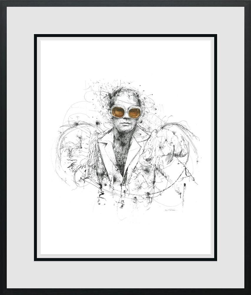 Scott Tetlow - 'Rocketman' - Framed Limited Edition Print