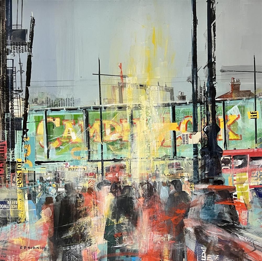 Ed Robinson - 'Camden Lock'  - Original Artwork for sale