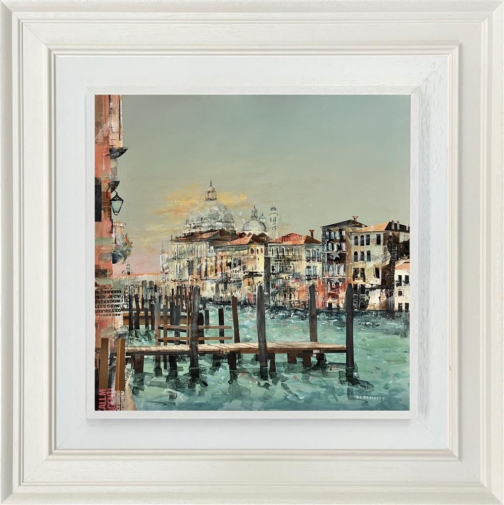 Ed Robinson - 'Salute Palace Grand Canal'  - Original Artwork for sale