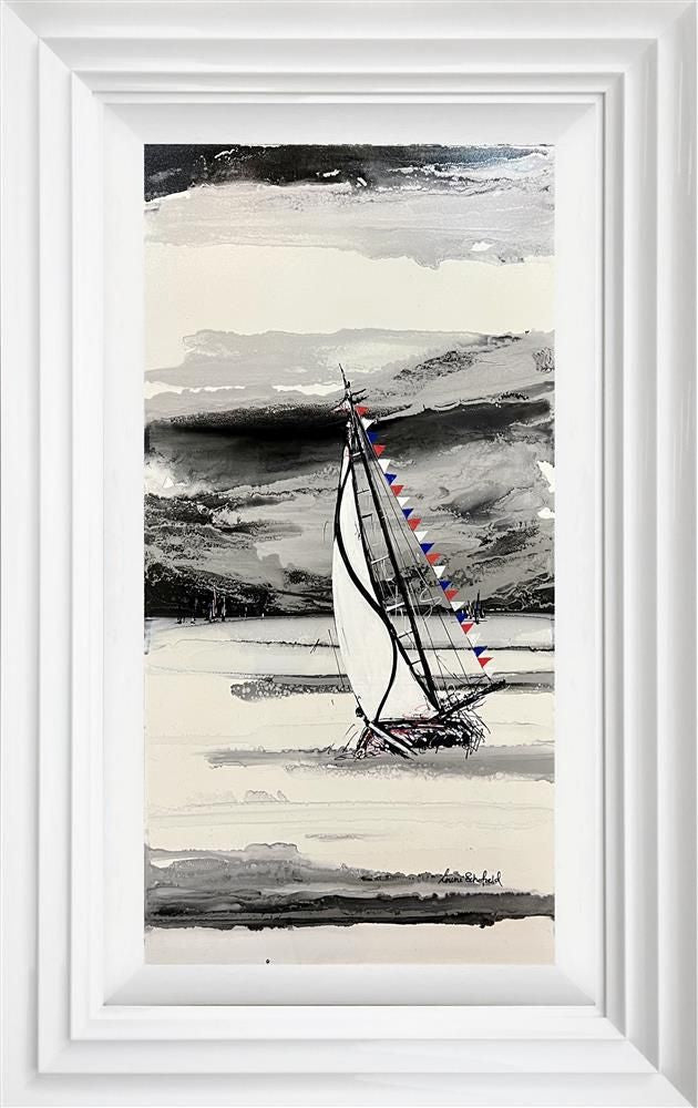 Louise Schofield - 'Plain Sailing' - Framed Original Artwork