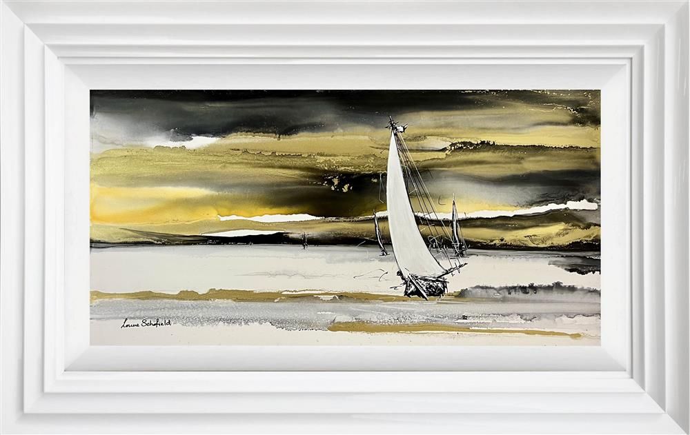 Louise Schofield - 'Wind In Our Sail' - Framed Original Artwork