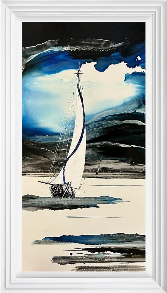 Louise Schofield - 'Motion In The Ocean' - Framed Original Artwork