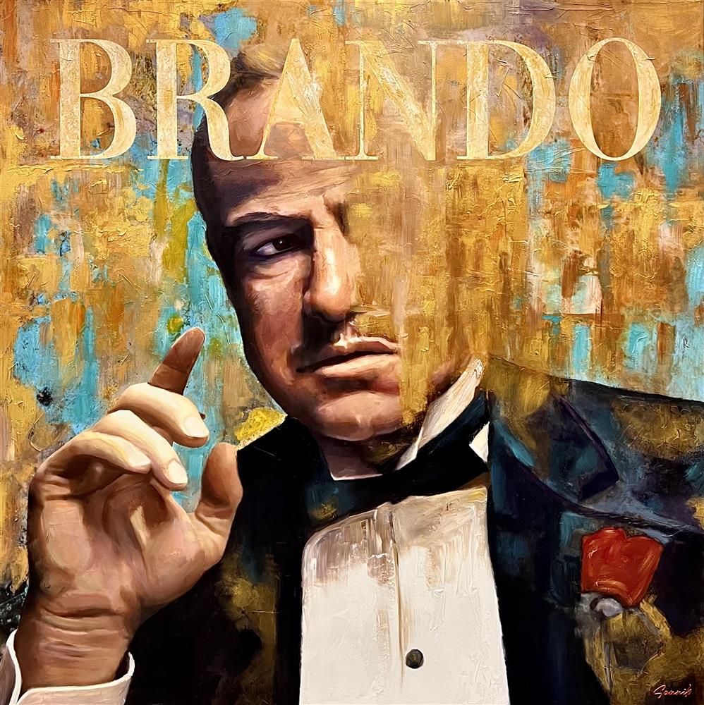 Sannib - 'Brando' - Framed Original Art