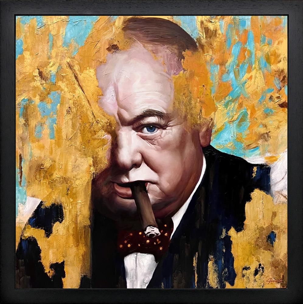 Sannib - 'Winston' - Framed Original Art