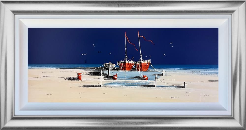John Horsewell - ' Time To Reflect' - Framed Original Artwork