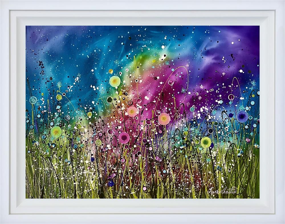 Leanne Christie - 'I Wanted To Kiss You For So Long' - Framed Original Artwork