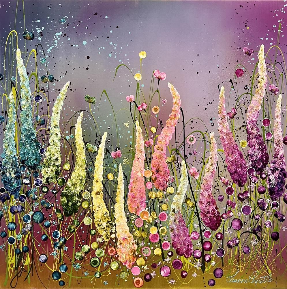 Leanne Christie - 'Country Bliss And Kisses' - Framed Original Artwork