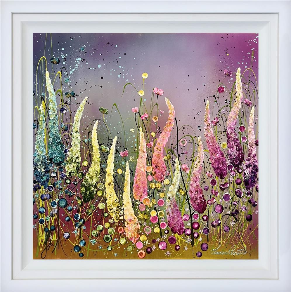 Leanne Christie - 'Country Bliss And Kisses' - Framed Original Artwork