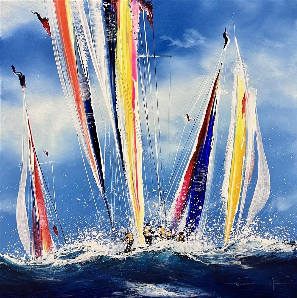 Dale Bowen - 'Cold Dark Days - Framed Original Art