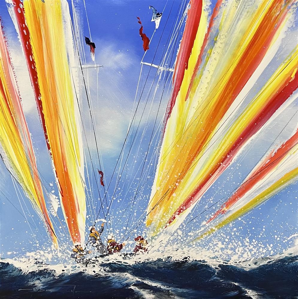 Dale Bowen - Mavericks - Framed Original Art